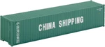 949-8151 Ho Scale Model Of China Shipping (green, White) 40' Corrugated Contain. Fixed Price $17.20.