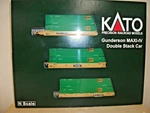 Scale Freight Cars Kato Gunderson-maxi Iv Double Stack 53' Well Ttx Emp. Fixed Price $91.27.