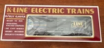 K-line #K-90001 Gauge Kcc Premier Edition Box Car Very Good Condition W/. Fixed Price $13.00.