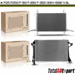 Radiator & Ac Condenser Cooling Kit Ford F-150 F-250 F-350 94-96 4.9L Auto.. Fixed Price $282.99.
