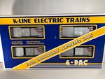 K-line Sp Boxcar Set Of W/ K-6424A. Fixed Price $90.00.