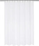 Nylon Hotel Shower Curtain Or Liner, Machine Washable, Water Resistant, White, 7. Fixed Price $25.16.