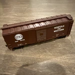 Athearn 1210 40' Box Car Norfolk And Western Ho Scale. Fixed Price $11.99.