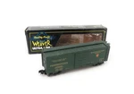 Weaver Pennsylvania Railway Express Agency 175261 Green Boxcar, Gauge (h). Fixed Price $45.00.