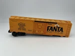 Lionel #9745 Gauge Coca-cola Fanta Box Car Yellow Good. Fixed Price $11.24.