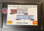 Micro-trains Scale 98305100 Furl Ex-rock Island 3-BAY Hopper Weathered. Fixed Price $74.00.