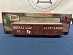 Atlas Ho Western Maryland #35197 50 Precision Design Box Car 1336-2. Fixed Price $24.99.