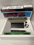 Lionel Burlington Operating Log Dump Car 6-16656 Gauge Ob. Fixed Price $35.00.