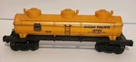 Lionel 16123 Union Pacific Up Three Dome Tank Car. Fixed Price $11.00.