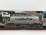 Atlas 1973-1 Hercules Hi-fax Acf 3-BAY Cylindrical Covered Hopper Shpx #60301. Fixed Price $24.00.