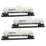 Scale Micro Trains 98300234 Procor 53' General Service Tank Cars 3-PACK. Fixed Price $124.95.
