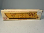 Mehano Ho, Frightcar, Wilsons Certified Canned Meats, Yellow New In Box. Fixed Price $10.95.