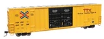 Walthers Ho Scale 60' High Cube Plate F Boxcar Ttx #661298 910-3045. Fixed Price $31.36.