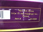 Mth Premier New York Central 70 Streamlined Car Passenger Set 20-6568. Fixed Price $350.00.