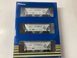 Athearn #1682 Scale Erie Lackawanna Acf 2970 Bay Hopper 3 Pack. Fixed Price $120.99.