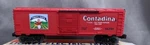 New Box! Lionel 6-52068 T.t.o.s. Contadina Boxcar Dated 1989. Fixed Price $26.00.