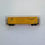 Micro-trains 30170 Scale 50' Rib Side Box Car Double Doors -union Rr Of Oregon. Fixed Price $34.80.