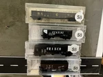 Micro-trains Mtl Open Car Lot Of 4 Reading, B&o, Frisco, N,. Fixed Price $32.95.