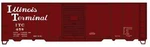 Accurail 3565 Ho Scale Aar 40' Boxcar Kit Illinois Terminal Itc 458. Fixed Price $18.99.