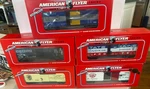 American Flyer Box Car Lot 6-48324,6-48313,6-48312,6-48480,6-48318 All Nib. Fixed Price $98.99.