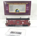 Mth Premier Custom 20-91714 Twin Branch Railroad Bay Window Caboose #1 Used. Fixed Price $116.99.