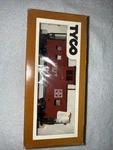 Tyco Caboose 40 Ft -santa Fe Ho Scale 328J 350. Fixed Price $5.00.