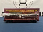 Mth Pennsylvania #48984 Log Car W/ Operating Bay 20-98328. Fixed Price $79.99.