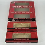 Atlas Scale PS-2 2-BAY Covered Hopper 3-PACK Jersey Central Cnj #1101. Fixed Price $8.99.
