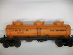 Lionel 6- 26198 " & G W 3 Dome Tank Car Lot #46272. Fixed Price $20.00.