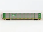 Scale Micro-trains Mtl 11100030 Ettx Bn 89' Tri-level Closed Auto Rack #820914. Fixed Price $80.95.