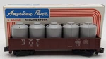 American Flyer 4-9304 Scale New York Central Gondola W/canisters #9304 Ex/box. Fixed Price $12.79.