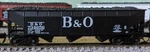 Bluford Shops 74044 Baltimore & Ohio Version 2 3-BAY Offset Side Hopper 6088. Fixed Price $19.99.