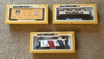 Vintage Bachmann Ho Scale Freight Car Lot Of 3 Union Pacific Magnolia Spirit 76. Fixed Price $19.99.