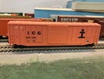 Icg 535535 50 Ext Post Boxcar Accurail 5649 Illinois Central Gulf Kit Built. Fixed Price $18.19.