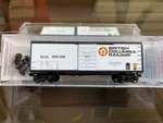 Micro Trains Scale #073 00 060 British Columbia Railway 40' Standard Box Car. Fixed Price $16.99.