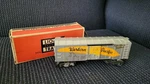 Lionel 3474 Post Wwii Western Pacific Yellow Feather Box Car. Fixed Price $35.00.