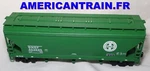 Bnsf Acf 3-BAY Covered Hopper W/ Etd O-rail Lionel Scale. Fixed Price $57.13.