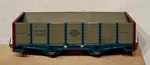 Hafner 91876 Litho Sand Car - Gray & Blue Sides Red End Pieces 4 Wheel. Fixed Price $15.00.