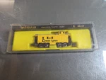 Bachmann N-scale 5416 Yellow 36' Steel Chessie System Caboose Train BOX--3327. Fixed Price $14.99.