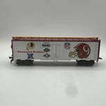 Ho Mantua 733-928 Super Bowl Express Washington Redskins 40' Box Car. Fixed Price $10.00.