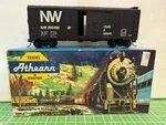 Athearn/bev-bel 1025-1 Norfolk & Western 40' Box Car Nw 390498 Blue Nos. Fixed Price $18.50.