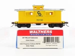 Ho Scale Walthers 932-7523 C&o "progress" Center Cupola Wood Caboose #90740. Fixed Price $53.95.
