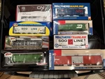 Ho Scale Lot Of 8 Rolling Stock. Atlas Athearn Walthers. New. Fixed Price $130.00.