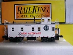 Brand New Mth 0-27 Bnsf Offset Steel Lighted Caboose W/ Figure Rd # Atsf 999612. Fixed Price $49.99.