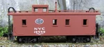 Kadee Mtl 50060 New York Central 34'WOOD-SHEATHED Caboose Straight Cupola #19559. Fixed Price $35.99.