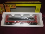 Mth 30-76501 Illinois Central Bulkhead Flat Car W Pipe Load,. Fixed Price $46.99.