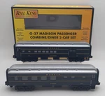 Mth 30-6263 Wabash Railking Madison Combo/diner (set Of 2) Nib. Fixed Price $121.24.