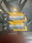 K-line K635-8016 Nasa Rocket Fuel Double Dome Tank Car Gauge Model Train. Fixed Price $180.00.