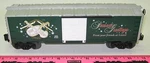 Lionel New 6-19888 Christmas Music Boxcar. Fixed Price $65.00.
