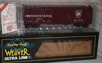 Weaver Steel Sided Box Car Pennsylvania Railroad Prr #569126 - Gauge New. Fixed Price $19.99.